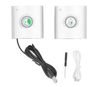 TOOLSGO Borneau sans Fil Ultra Longue Distance 2 Voies Parole la Voix Intelligente Interphone Scloune Haute résistance Signal pour Home Villa Hospital Office Security System (Blanc)
