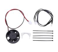 TOOLSGO Extrudeuse Moteur De Refroidissement Kit avec Double Roulement À Billes Ventilateur De Refroidissement DC 24V 15000RPM pour CrealityK1 K1C K1 Max 3D Imprimantes (avec un dissipateur de