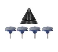 TOOLSGO Kit dAffûtage de Lames de Tondeuse Universel Affûteur de Lame pour Perceuse Électrique avec Équilibreur Compatible avec la Majorité des Perceuses Électriques et Manuelles