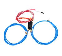 TOOLSGO Kit d'extrudeuse Hotend 2 en 1 en alliage d'aluminium, pièces de mise à niveau pour impression 3D compatibles avec CR10S Pro/Ender 3