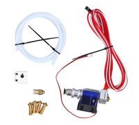 TOOLSGO Kit Extrudeuse Hotend pour Imprimante 3D avec Bloc de Chauffage et Buse Tube PTFE Compatible avec Filament Makerbot1.75mm pour Efficacité et Précision