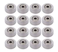 TOOLSGO Lot de 16 poulies stables et silencieuses en polycarbonate pour imprimante 3D, transparentes, antirouille, robustes, pour Anet E16