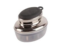 TOOLSGO Mini peigne applicateur de sérum pour cuir chevelu, applicateur de cheveux nourrissant, peigne de massage pour cuir chevelu avec fenêtre d'échelle de perspective pour la (Gris)
