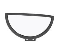 TOOLSGO Miroir convexe demi-dôme grand angle réglable horizontal et vertical universel compatible avec la plupart des types de chariots élévateurs