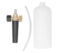 TOOLSGO Pistolet à Mousse Nettoyante 1/4in Haute Pression Grande Capacité Mousse de Lavage de Voiture avec Buse d'ajustement pour Fenêtre, Voie d'Accès, Toit, Bardage