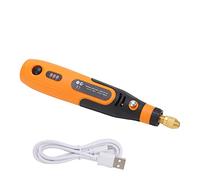 TOOLSGO Stylo de gravure électrique rechargeable USB Micro perceuse électrique portable Outil rotatif sans fil pour la sculpture, le polissage, le ponçage, les travaux manuels