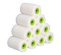 ToolSpace 10 rouleaux de peinture de 5 cm Rouleau de peinture petit Rouleau de peinture non agressif Résistant aux solvants Rouleau de peinture en mousse Fine Mousse Rouleau en mousse Rouleau en