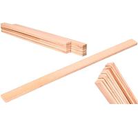 ToolSpace 10x Agitateur en Bois pour Peinture - 300 mm - Agitateur en Bois, Naturel et Durable pour différents Types de peintures, Vernis, teintures - Poignée Ergonomique - mélange Facile