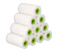 ToolSpace 10x Rouleau à Peinture Mousse Superfine Professionnel 7cm Rouleau de Peintre pour Peinture à Base de Solvant, Sol et Bois, Rouleaux de Peinture craie pour Meubles Peinture et Rénovation