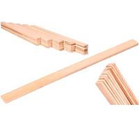 ToolSpace 25x agitateur en Bois pour Peinture - 300 mm - Agitateur en Bois Naturel et Robuste pour différents Types de peintures, Vernis, teintures - Poignée Ergonomique - Mélange Facile