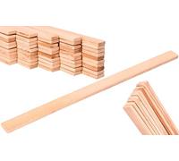 ToolSpace 50x agitateur de Peinture en Bois - 300 mm - Agitateur en Bois Naturel et Robuste pour différents Types de peintures, Vernis, teintures - Poignée Ergonomique - Mélange Facile
