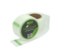 ToolSpace Bande Placo 4,5 cm x 20 m - Ruban de Fibre Verre avec Toile pour Plaques Plâtre - Vande Fibree Auto-Adhésif pour Joint Fissure Mur - Tissu Grillagée pour Fissure Réparation Trous Enduit