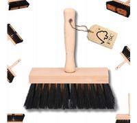 ToolSpace Brosse pour Plafond 170 mm, Brosse Universelle à Encoller en Bois, Brosse à Tapisser Large, Outil de Brossage Mural Poils Naturels Robustes avec Corps en Bois, Manche en Bois