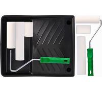 ToolSpace | PAINTING KIT | Rouleau éponge 5cm, 11cm, 15cm pour vernis et peintures | Pour peindre les murs, les surfaces planes, les petites surfaces, etc.