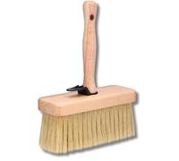 ToolSpace Pinceau de Surface 170 mm, Brosse à Papier Peint, pour terrasses, tapisser, Houppette Large, Manche en Bois à Poils naturels, Pinceau à apprêter, Brosse de Peintre