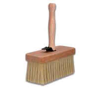 ToolSpace Pinceau de Surface 180 mm, Brosse à Papier Peint | pour terrasses, tapisser, Houppette Large, Manche en Bois à Poils naturels, Pinceau à apprêter, Brosse de Peintre