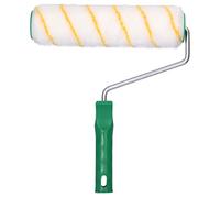 Toolspace | Rouleau à Peinture | 25 cm | Pour Murs, Plafonds, Murales, Façade | Hauteur des Poils 11mm | Polyacrylique | Technologie Thermofusion | Support de Rouleau | Facile à Nettoyer