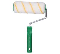 ToolSpace Rouleau Peinture 18 cm - Poils Courts Polyacrylique pour Façade | Technologie Thermofusion, Anti Goutte, Support Ergonomique, Murs et Plafonds, Plaques de Plâtre, Travaux de Rénovation