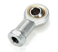 TOOLSTAR Joint de rosier, filetage à droite femelle M8 Tige d'extrémité de roulement doublée en bronze (1 pièce)