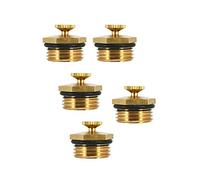 TOOLSTAR Lot de 10 buses de brumisation en laiton, 1,27 cm DN15 pour arrosage, système de refroidissement
