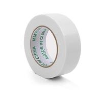 TOOLSTAR Ruban adhésif double face en mousse, 32 mm x 10 m, blanc pour intérieur et extérieur, loisirs créatifs (lot de 1)
