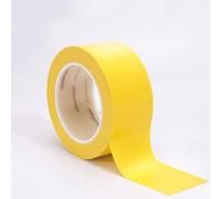 TOOLSTAR - Ruban avertisseur en PVC étanche pour entrepôt, usine, école, jaune