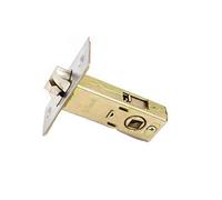 TOOLSTAR Verrou de porte en acier inoxydable, tubulaire, fourchu, 70 mm, axe, pour poignée à levier sans vis de salle de bain et de clignotant