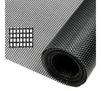 Tooltriz Moustiquaire de Rechange résistante aux Animaux de Compagnie, 99,1 x 254 cm - Maille épaisse en Fibre de Verre de Charbon de Bois pour kit de réparation de Porte coulissante pour Animaux