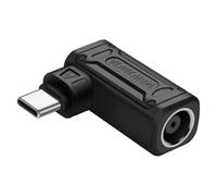 Toolvvik Adaptateur de Charge PD 140 W DC vers Type C, Entrée DC vers Connecteur Mâle USB C pour Téléphone, Tablette, Ordinateur Portable (A)