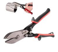 Toolwiz 5 outils pour tôle, pince à sertir pour tuyaux de descente de calibre 24-26, tuyaux de poêle, systèmes de conduits de ventilation en acier inoxydable, pince à sertir efficace pour tuyaux