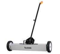 Toolwiz Balayeuse magnétique de 61 cm, Outil de ramassage magnétique, Support pour Outil magnétique, loquet à dégagement Rapide, poignée d'extension