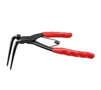 Toolwiz Pince Circlips 170mm, Long Bec de Pince à Circlips Clips, à Anneau élastique de Maître-c'ylindre Internes 90 Degrés a pour Camions Motos, Rouge
