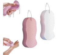 Toolye Body Scrubber, 2026 Upgraded Magic Exfoliating Bath Sponge, 3D Super Soft and Skin-Friendly, for Adults Women and Men (2pcs A)