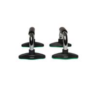 TOOLZ Chrome Push Up Grips Poignées Pour Pompes-Noir nosize