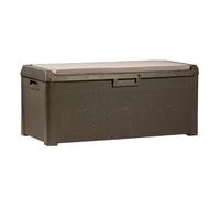 Toomax Art. 157 Santorini Plus Malle de Rangement Résine Marron 148 x 72 x 64 cm