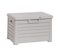 Toomax Art. 158 Compact Box Florida Malle de Rangement Résine Gris 73 x 50,5 x 46,5 cm