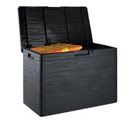 Toomax - Coffre de rangement en résine 160 litres gris Woody's 77,5 x 44,5 x 52,7 cm