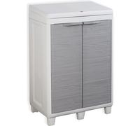 Toomax Woodys S Recycling Cabinet Plastic Light Grey Z0062RF--2500