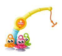 TOMY Jouet de bain Ma canne à pêche 3-en-1 dès 12 mois multicolore TU