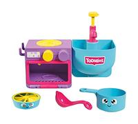 Toomies Cuisine Bain pour Bébé Et Tout-Petits, Jouet À Bulles, Ensemble 2 en 1, Jeu d'eau pour Enfants, Adapté Aux Garçons Et Filles De 18 Mois À 4 Ans, Multicolore, 21 x 28 x 15 cm