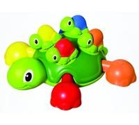 Toomies Tomy Jouet de Bain L'îl'Eau Tortues E72097, Jeu de Bain Éducatif, Jouet Multi Activités, Jouet D'éveil pour Bébé, Jouet Premier Âge Garçon et Fille de 1, 2, 3 Ans