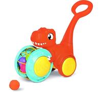 Toomies Tomy T.Rex Pousse & Collecte, Enfants, Jurassic World, Trotteur Éducatif, Jouet Dinosaure Coloré pour Bébés Garçons Et