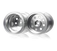 TOOMOD Lot de 2 jantes WR02 en aluminium pour Tamiya WR-02 / G6-01 / Konghead Automobile 1/10 RC Big Tire Model