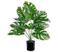 Toopify Palmier Artificiel en Pot de 48,3 cm pour intérieur et extérieur, décoration de Bureau