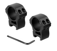 ToopMount Bague de Télescope 30 mm, Bague de Montage Monoculaire à Profil Moyen Adaptée au Rail Picatinny 21 mm, Adaptateur de Montage Optique Léger, Adaptateur de Viseur pour Tubes de 30 mm, 2 Pièces