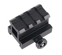ToopMount Base Tactique de Riser 20 mm en Alliage d'aluminium D0015 pour Montage sur Rail Picatinny/Weaver