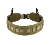 ToopMount Ceinture Tactique Molle Ceinture de Combat Boucle de libération 1000D Oxford Taille réglable Ceintures de Patrouille Formation équipement de Bricolage en Plein air (Kaki)
