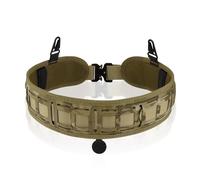 ToopMount Ceinture Tactique Molle Ceinture de Combat Boucle de libération 1000D Oxford Taille réglable Ceintures de Patrouille Formation équipement de Bricolage en Plein air (Camouflage)