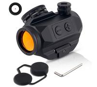 ToopMount Lunette de visée Red Dot Sight 1x20mm 3 Lunette de visée Tactique MOA Dot pour Picatinny Riser