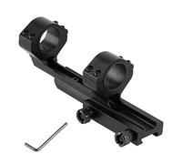 ToopMount Scope Mount Rings Double Ring Base Mount Longueur Adaptateur réglable Mount 25.4mm / 30mm Offset Cantilever Mount pour 20mm Picatinny Rail